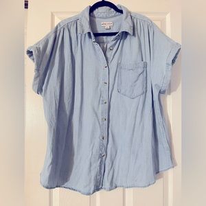 Ava & Viv - Denim Button Down